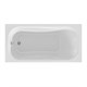 1MARKA Classic Ванна прямоугольная пристенная размер 120х70 см, цвет белый - фото 259366