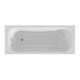 1MARKA Classic Ванна прямоугольная пристенная размер 150х70 см, цвет белый - фото 259375