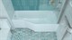 1MARKA Convey Ванна асимметричная пристенная размер 150х75 см, цвет белый - фото 259387