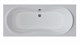 1MARKA Dinamika Ванна прямоугольная пристенная размер 170х80 см, цвет белый - фото 259416