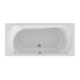 1MARKA Esma Ванна прямоугольная пристенная размер 190х90 см, цвет белый - фото 259426