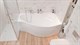 1MARKA Gracia Ванна асимметричная пристенная размер 150х90 см, цвет белый - фото 259434