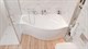 1MARKA Gracia Ванна асимметричная пристенная размер 160х95 см, цвет белый - фото 259441