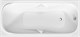 1MARKA Kleo Ванна прямоугольная пристенная размер 160х75 см, цвет белый - фото 259473
