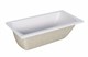 1MARKA Modern Ванна прямоугольная пристенная размер 120х70 см, цвет белый - фото 259504