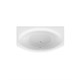 1MARKA Nega Ванна асимметричная пристенная размер 170х95 см, цвет белый - фото 259557