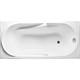 1MARKA Vita Ванна прямоугольная пристенная размер 160х70 см, цвет белый - фото 259609