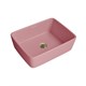 GROSSMAN Color Раковина накладная размер 50х40 см цвет розовый матовый - фото 259804