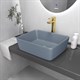 GROSSMAN Color Раковина накладная размер 50х40 см цвет голубой матовый GR-3016BSM-21