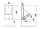 CREAVIT Писсуар сенсорный АНТРАЦИТ TP640.6 TP640-00AM00E-0000 - фото 260821