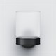 AM.PM X-Joy Стеклянный стакан с настенным держателем черный, черный - фото 263712