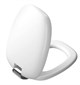 VITRA Plural Крышка-сиденье микролифт, белый матовый 126-001-009 - фото 265440