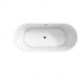 BELBAGNO Ванна акриловая овальная отдельностоящая размер 170x80 см, цвет белый - фото 267409