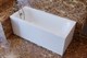 ASTRA-FORM Нью-Форм Ванна из искусственного камня пристенная/встраиваемая прямоугольная размер 150x70 см, с установочными ножками с регулируемыми опорами, цвет белый - фото 268093
