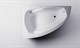 ASTRA-FORM Тиора Ванна из искусственного камня пристенная/встраиваемая угловая размер 155x105 см, с установочными ножками с регулируемыми опорами, цвет белый - фото 268222