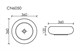 CERAMICA NOVA Element Накладная раковина диаметр 35 см, цвет Белый CN6050 - фото 268922