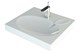 ANDREA Comfort Раковина для ванной комнаты для установки над стиральной машинкой ширина 60 см, цвет белый - фото 269315