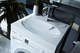 ANDREA Comfort Раковина для ванной комнаты для установки над стиральной машинкой ширина 60 см, цвет белый - фото 269316