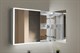 ESBANO Зеркальный шкаф с подсветкой размер: 90х70х14 - фото 271926
