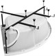 Каркас сварной для акриловой ванны Aquanet Fregate 120x120 - фото 272074