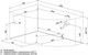 AQUANET Capri Ванна акриловая асимметричная встраиваемая / пристенная размер 160x100 см с каркасом L, белый - фото 272347