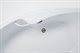 AQUANET Capri Ванна акриловая асимметричная встраиваемая / пристенная размер 160x100 см с каркасом L, белый - фото 272349