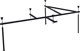 AQUANET Capri Ванна акриловая асимметричная встраиваемая / пристенная размер 160x100 см с каркасом L, белый - фото 272358