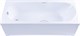AQUANET Dali Ванна акриловая прямоугольная встраиваемая / пристенная размер 160x70 см с каркасом, белый - фото 272434