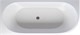AQUANET Family Ванна акриловая асимметричная пристенная размер 180x80 см, белый - фото 272470