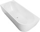 AQUANET Family Ванна акриловая асимметричная пристенная размер 180x80 см, белый - фото 272471