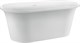 AQUANET Family Ванна акриловая овальная отдельностоящая / пристенная размер 170x80 см, белый - фото 272552