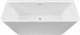 AQUANET Family Ванна акриловая асимметричная отдельностоящая / пристенная размер 170x75 см, белый - фото 272558
