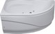 AQUANET Graciosa Ванна акриловая асимметричная встраиваемая / пристенная размер 150x90 см с каркасом L, белый - фото 272651