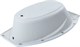 AQUANET Jersey Ванна акриловая асимметричная встраиваемая / пристенная размер 170x100 см с каркасом L, белый - фото 272727
