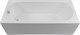 AQUANET Lotos Ванна акриловая прямоугольная встраиваемая / пристенная размер 180x80 см с каркасом, белый - фото 272816