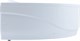 AQUANET Mayorca Ванна акриловая асимметричная встраиваемая / пристенная размер 150x100 см с каркасом L, белый - фото 272860