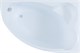 AQUANET Mayorca Ванна акриловая асимметричная встраиваемая / пристенная размер 150x100 см с каркасом R, белый - фото 272892