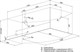 AQUANET Palma Ванна акриловая асимметричная встраиваемая / пристенная размер 170x100 см с каркасом R, белый - фото 273048