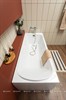 AQUANET Roma Ванна акриловая прямоугольная встраиваемая / пристенная размер 150x70 см с каркасом, белый - фото 273069