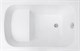 AQUANET Seed Ванна акриловая прямоугольная встраиваемая / пристенная размер 110x70 см с каркасом, белый - фото 273101