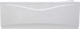 AQUANET Viola Ванна акриловая прямоугольная встраиваемая / пристенная размер 180x75 см с каркасом, белый - фото 273133
