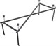 AQUANET West Ванна акриловая прямоугольная встраиваемая / пристенная размер 170x70 см с каркасом, белый - фото 273213
