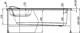 AQUANET Фронтальная панель Lyra 150 R - фото 273256