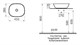 VITRA Plural Раковина-чаша низкая, квадратная 45 cм, цвет матовый черный 7810B483-0016 - фото 273751