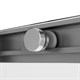 AM.PM X-Joy Душевой ограждение прямоугольное 100х80, без поддона, двери раздвижные, профиль - хром матовый / стекло - прозрачное, 4 / 6 мм - фото 274797