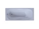 AQUATEK Гамма Ванна чугунная эмалированная 1500x750 мм в комплекте с 4-мя ножками без ручек, цвет белый - фото 276325