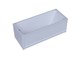 AQUATEK Мия Ванна пристенная прямоугольная без панелей, каркаса и слив-перелива размер 130x70 см, белый - фото 276575