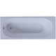 AQUATEK Оберон Ванна пристенная прямоугольная без гидромассажа с фронтальной панелью с каркасом (разборный) со слив-переливом (слева) размер 160x70 см, белый - фото 276734