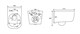 AQUATEK Лугано SET (рама AQUATEK Standard INS-0000012(без клавиши и крепежа)+унитаз ЛУГАНО AQ2002-00 с тонким сиденьем soft-close, белый - фото 276939
