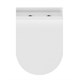 CERSANIT Подвесной унитаз безбодковый с сиденьем микролифт, белый - фото 277692